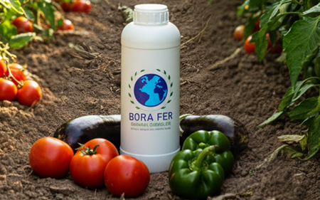 domates biber patlıcanda Borafer sıvı gübre kullanımı